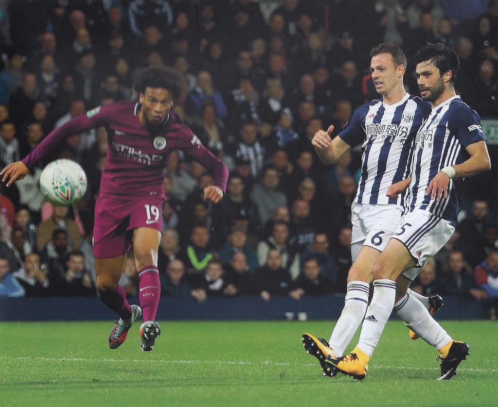 west brom league cup 2017 to 18 2nd sane goal