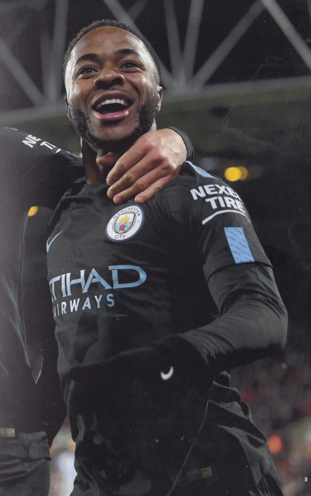 huddersfield away 2017 to 18 sterling goal