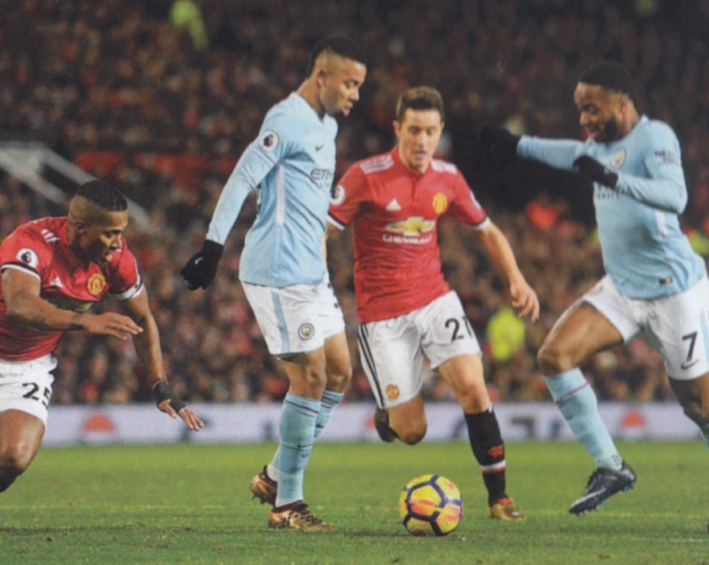 man united away 2017 to 18 action