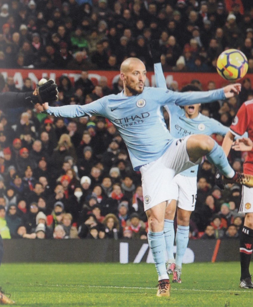 man united away 2017 to 18 silva goal2