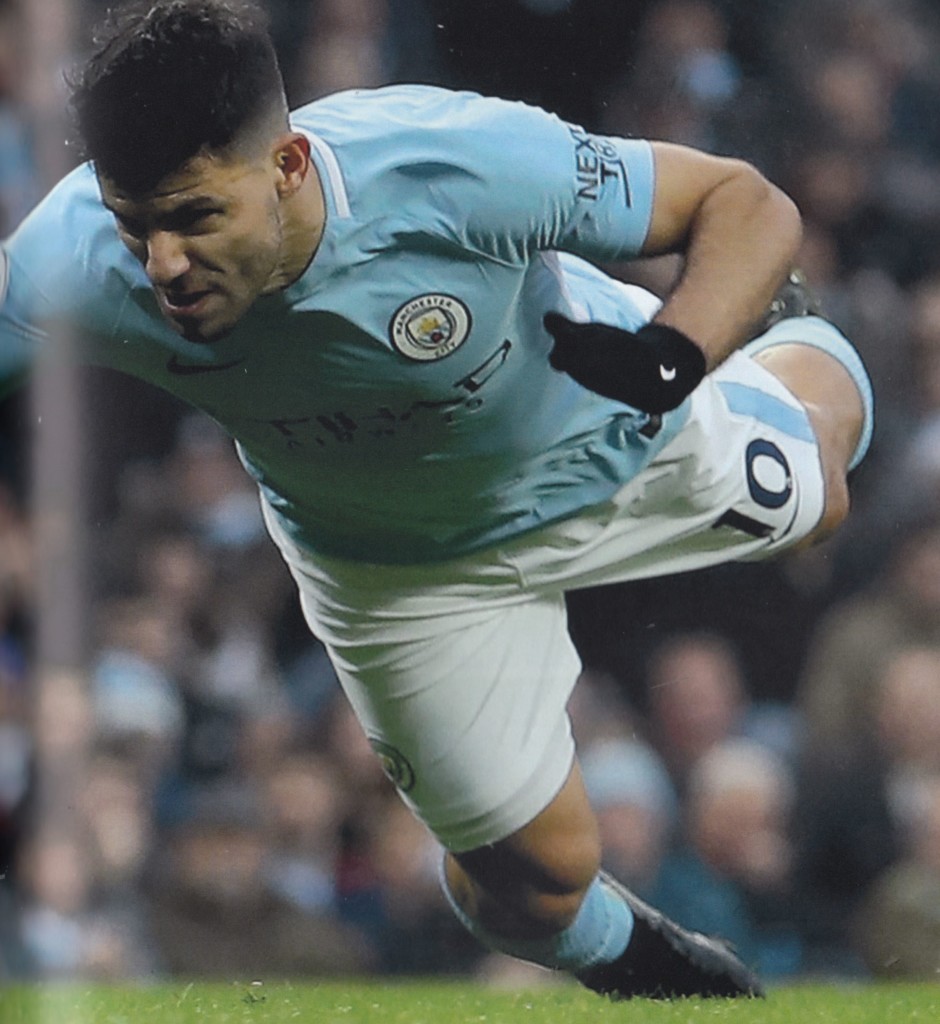 bournemouth home 2017 to 18 1st aguero goal 2