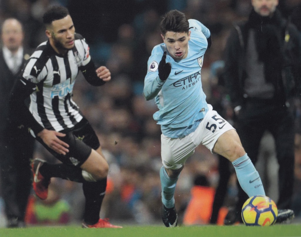 newcastle home 2017 to 18 diaz league debut