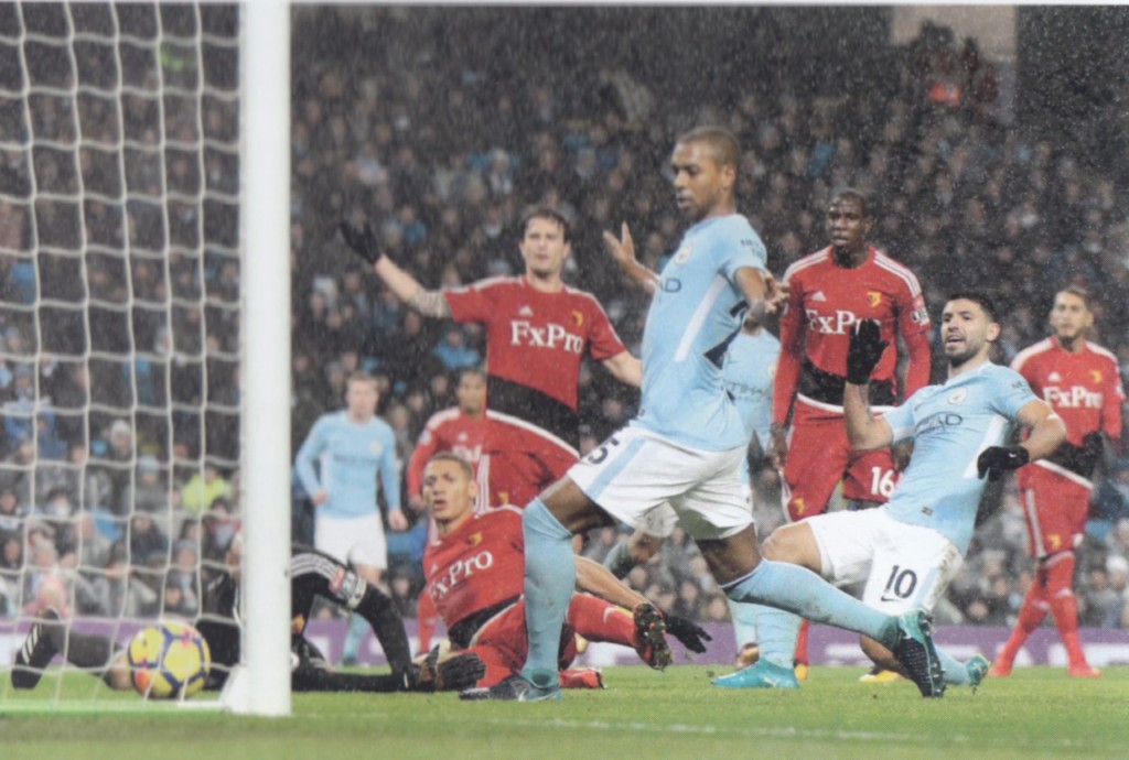 watford home 2017 to 18 aguero 3-0