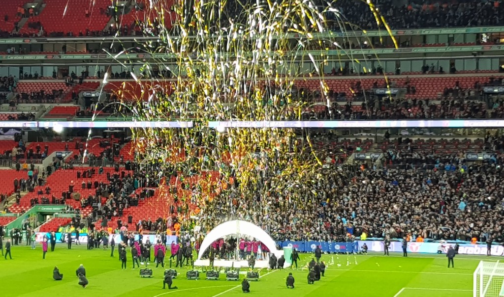 arsenal league cup final 2018 celeb
