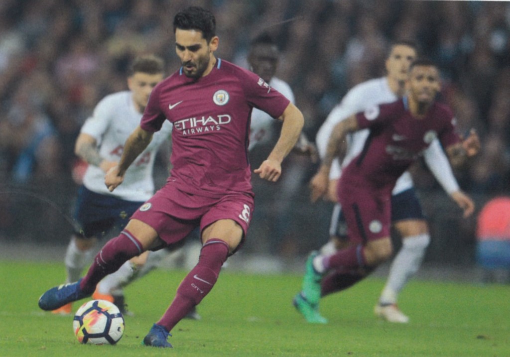 tottenham away 2017 to 18 gundogan goal