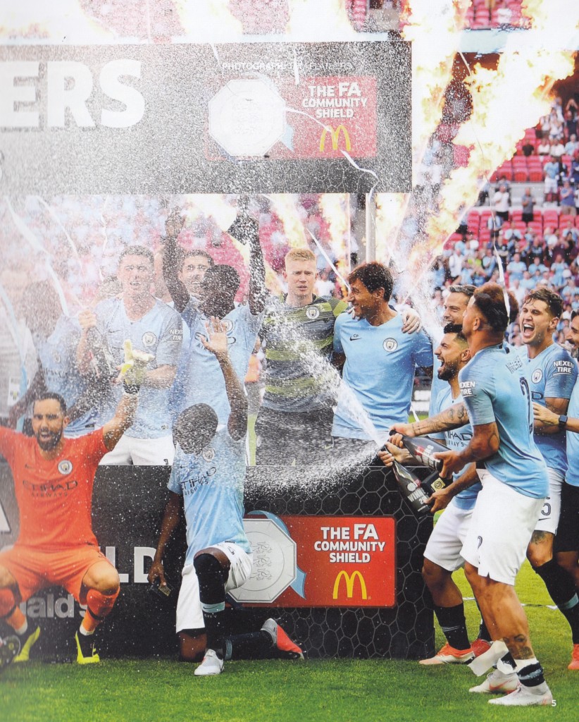 Chelsea Comunity shield 2018 to 19 celebrations