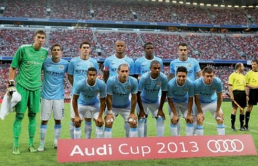 Bayern Munich audi cup 2013 to 14 team