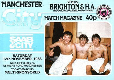 Brighton home 1983 to 84 proga