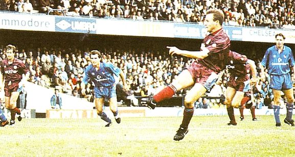 Chelsea away 1990 to 91 ward goal Chelsea away 1990 to 91 ward goal