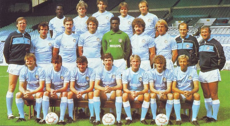 City team group 1985 to 86