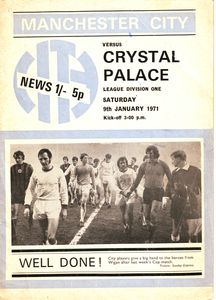 Crystal Palace home 1970-71 programme