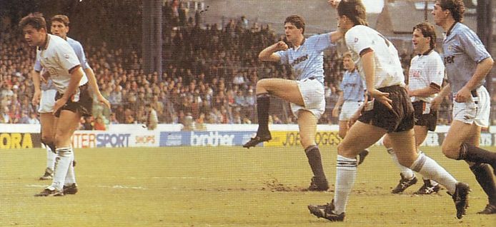 DERBY HOME 1990 TO 91 quinn goal DERBY HOME 1990 TO 91 quinn goal