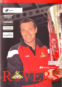 Doncaster away friendly 2007 to 08 prog