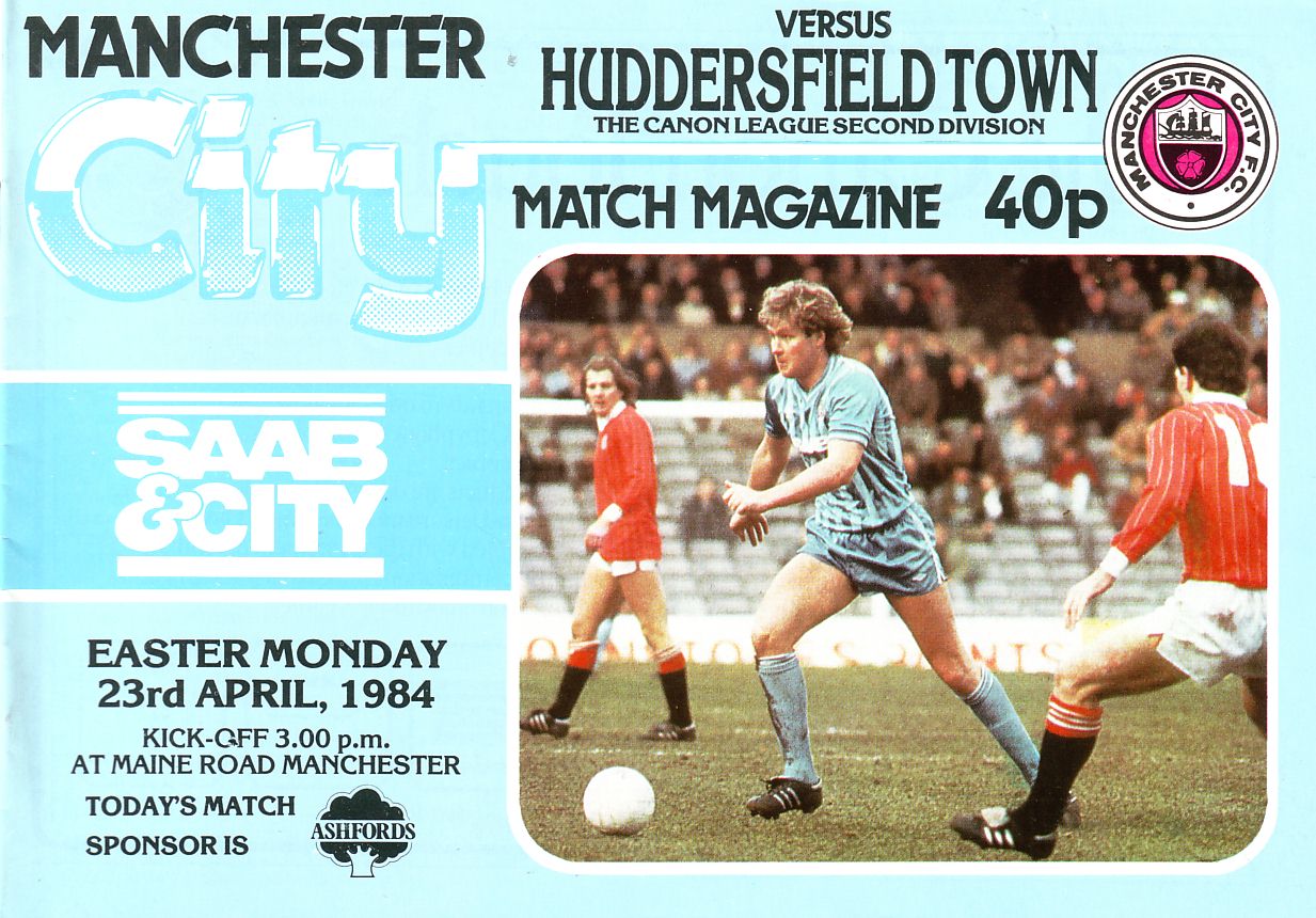 huddersfield home 1983 to 84 prog