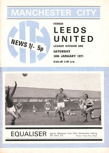 Leeds Home 1970-71 Programme