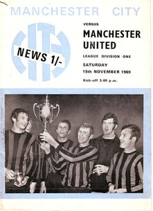 Man Utd Home programme 1969-70