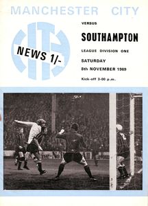 Southampton home 1969-70 programme