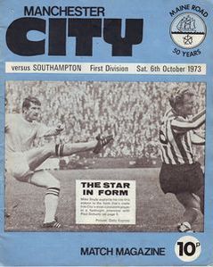 Southampton home 1973 to 74 prog
