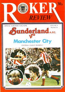 Sunderland away 1980 to 81 prog