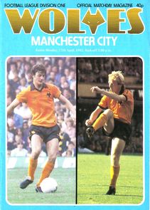 WOLVES AWAY 1981 TO 82 PROG