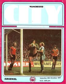 Manchester City Home Programmes 1977/78 