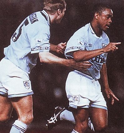 arsenal home 1994 to 95 simpson goal