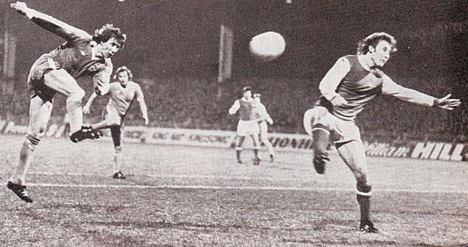 arsenal home league cup 1977 to 78 action