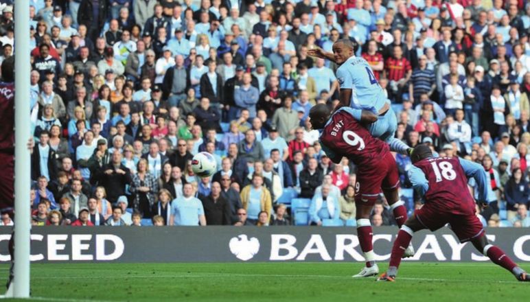 aston villa home 2011 to 12 kompany goal