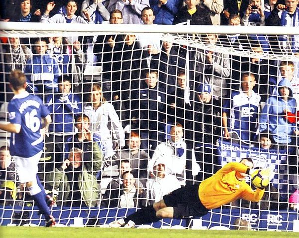 birmingham away 2009 to 10 given penalty save