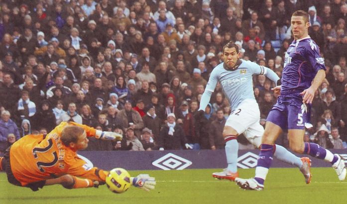 bolton home 2010 to 11 tevez goal