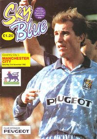 coventry away 1992 to 93 prog