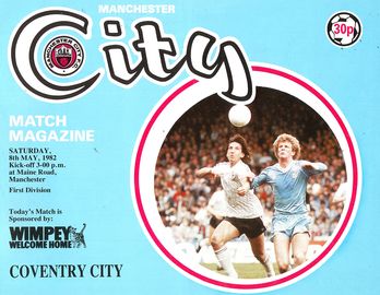 coventry home 1981 to 82 prog