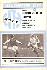 huddersfield home 1970-71 programme