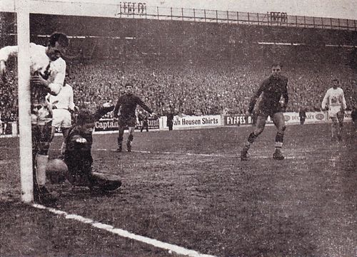 leeds fa cup 1966 to 67 action