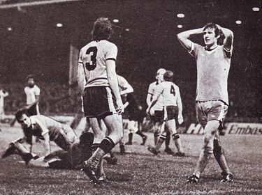 luton home league cup replay 1977 to 78 action