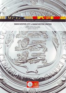 man united charity shield 2011 to 2012 prog