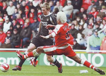 middlesbrough away 2006 to 07 action
