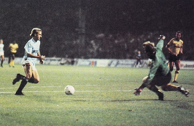 millwall home 1987 to 88 SCOTT citys 1st goal