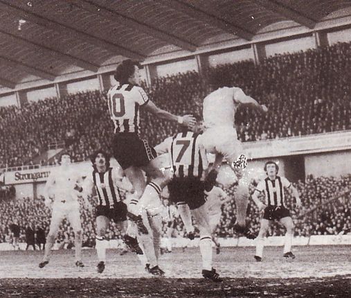 newcastle fa cup 1976 to 77 action