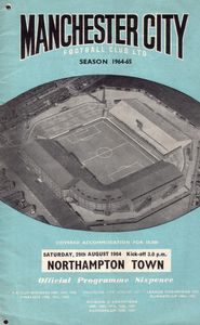 northampton home 1964-65 programme