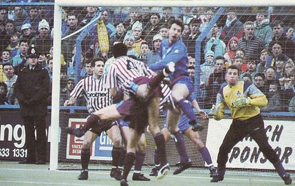 oldham away 1988 to 89 action