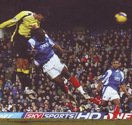 portsmouth away 2006 to 07 corradi goal