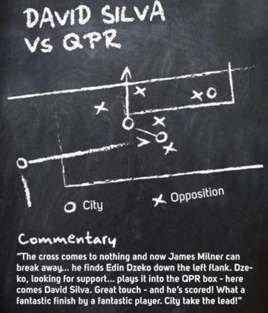 silva goal chalk Manc mag jan 2012