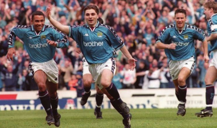 qpr home 1997 to 98 kinkladze goal