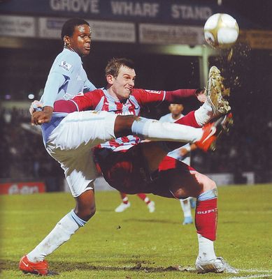 scunthorpe fa cup 2009 to 10 action2