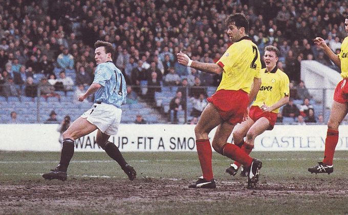 sheffield united home 1990 to 91 ward goal