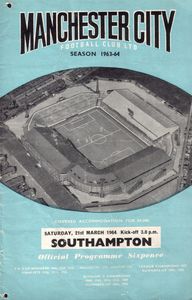 southampton 1963-64 programme