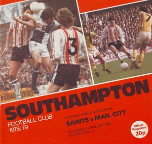 southampton away 1978 to 79 prog