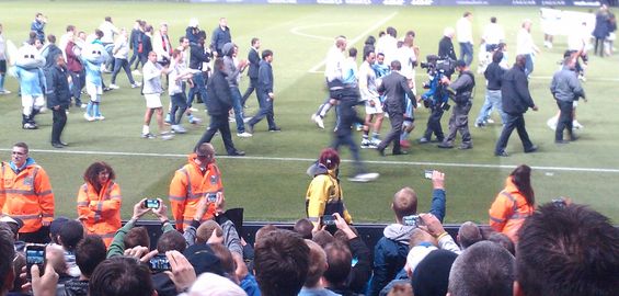 stoke home 2010 to 11 lap of honour stoke home 2010 to 11 lap of honour