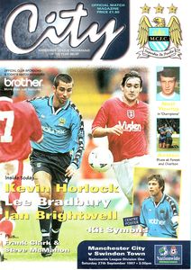 Manchester City  Home Programmes 1997//98